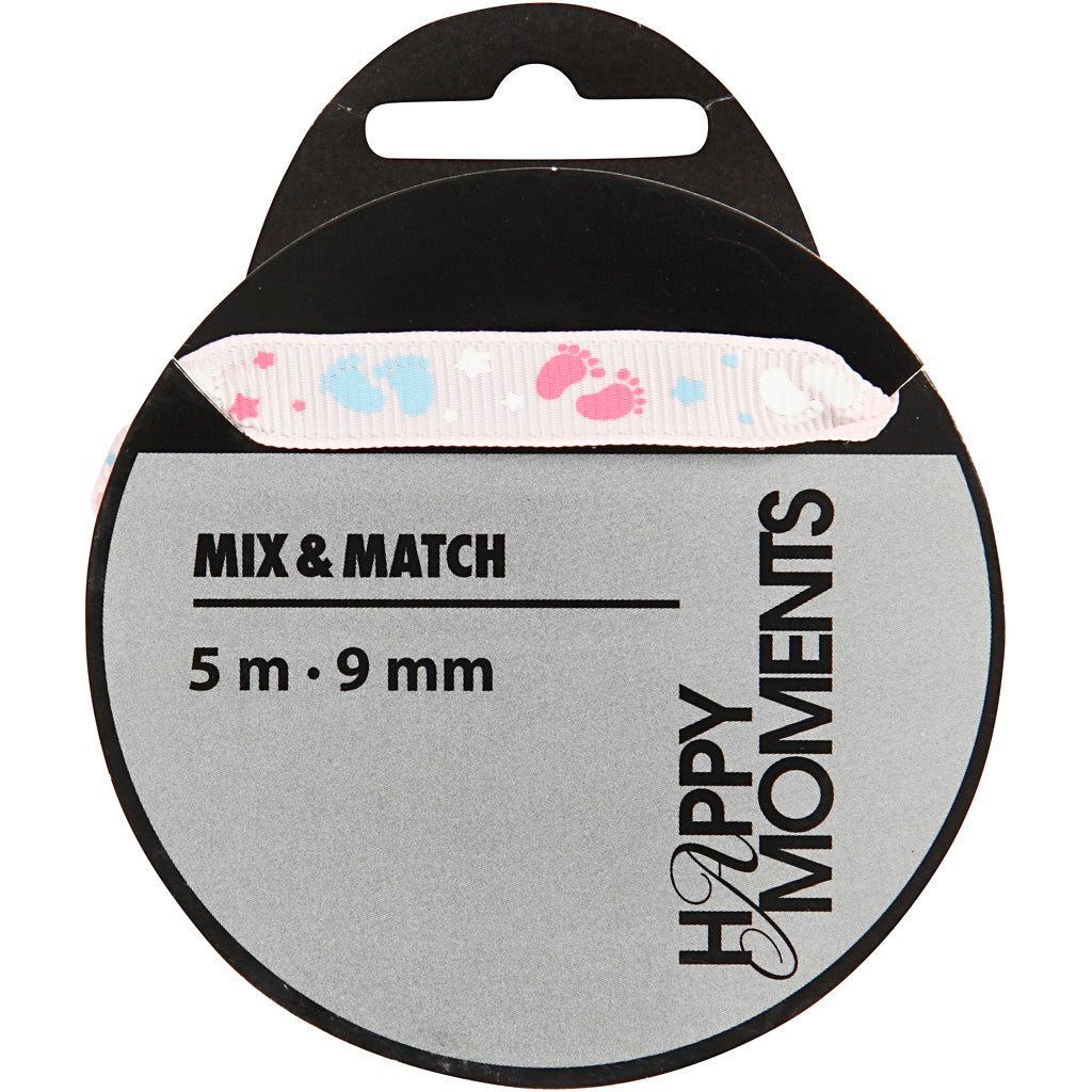 Https : www.ccobby.nl ruban de décoration-b-9-mm-rose-5-m-1-roll