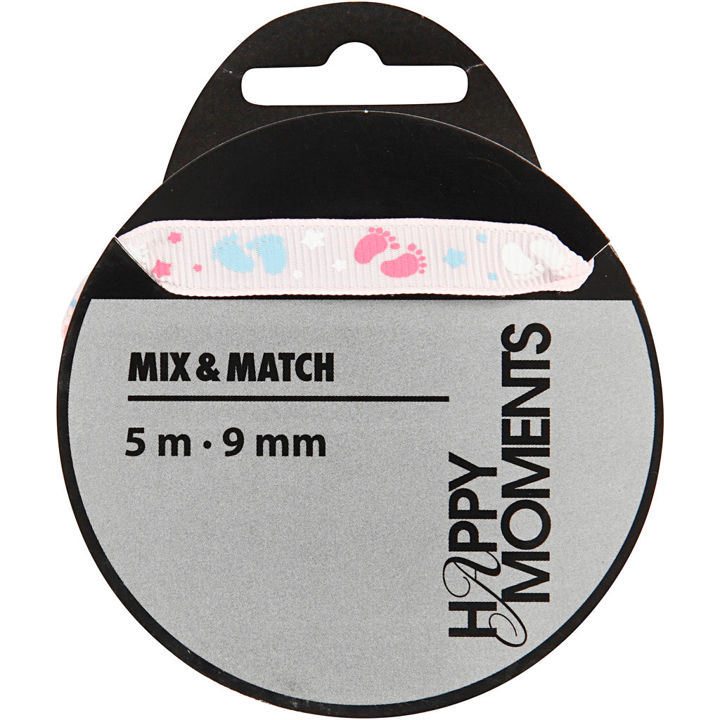 Https : www.ccobby.nl ruban de décoration-b-9-mm-rose-5-m-1-roll