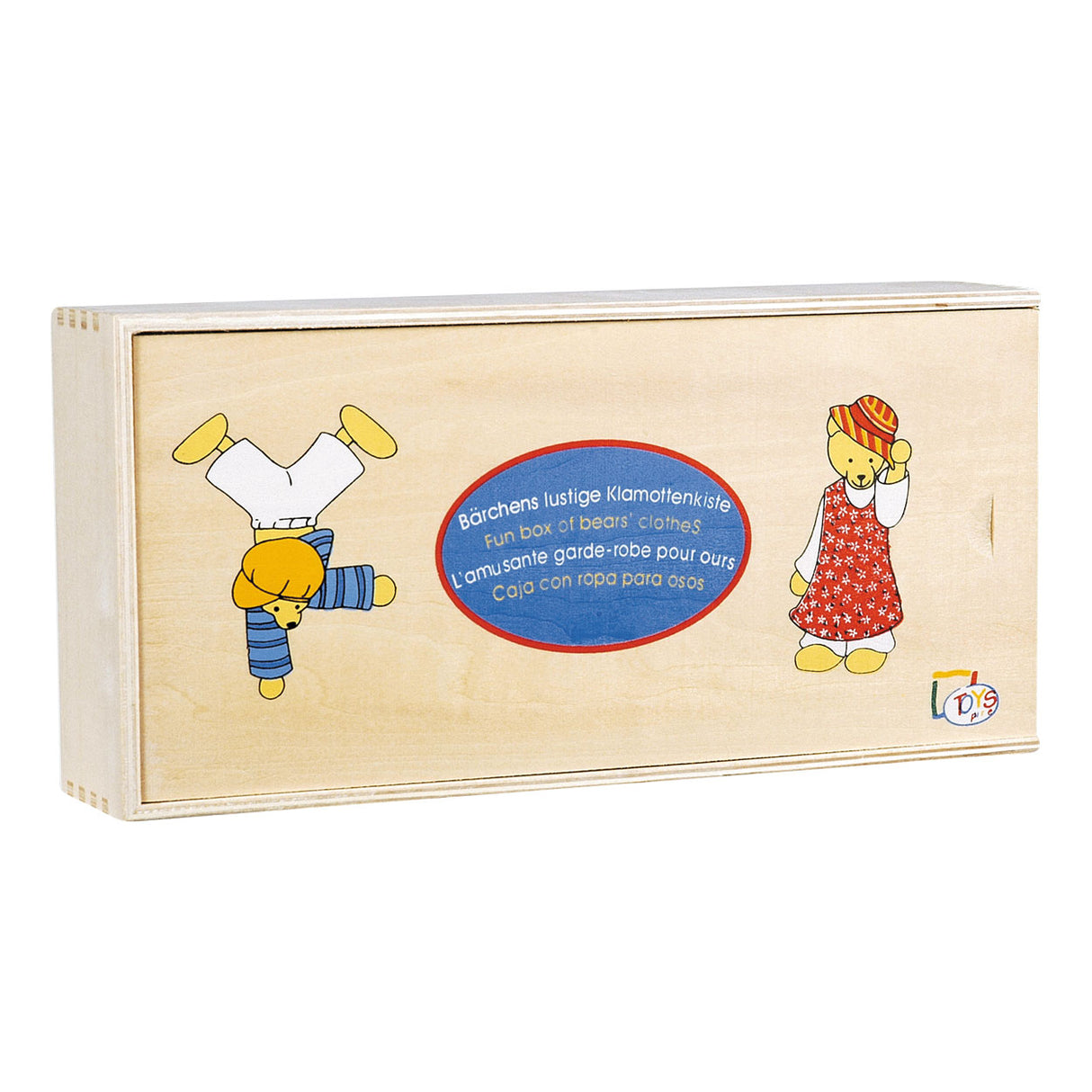 Poupées ours Goki Dollhouse + vêtements