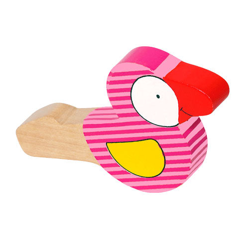 Sifflet oiseau en bois Goki