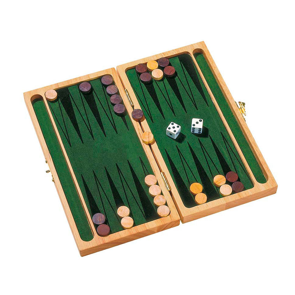 Backgammon en bois Goki