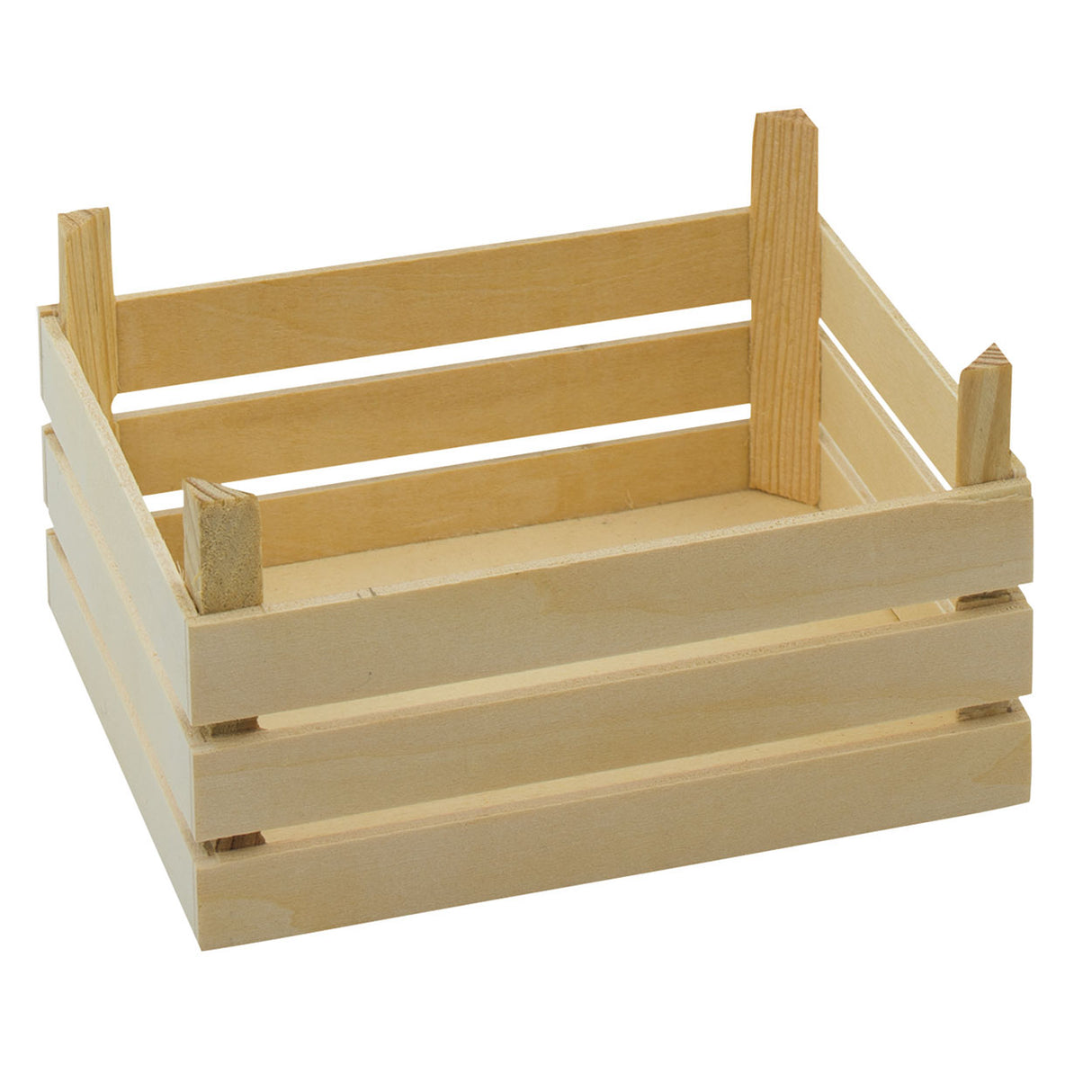 Boîte à fruits et légumes en bois Goki, lot de 3