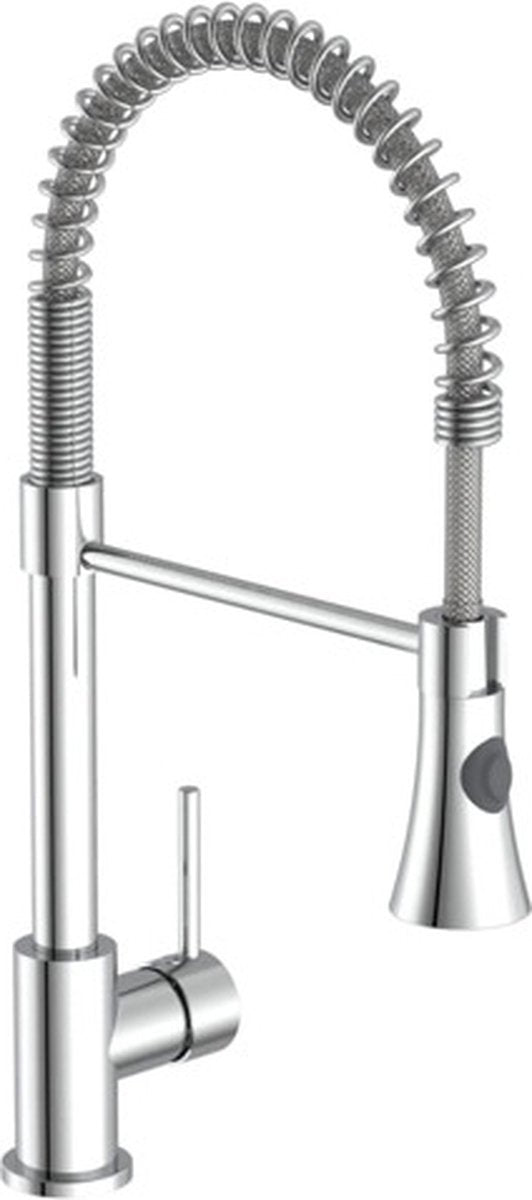 Mitigeur monocommande Eisl avec ressort en spirale Leon, couleur chrome