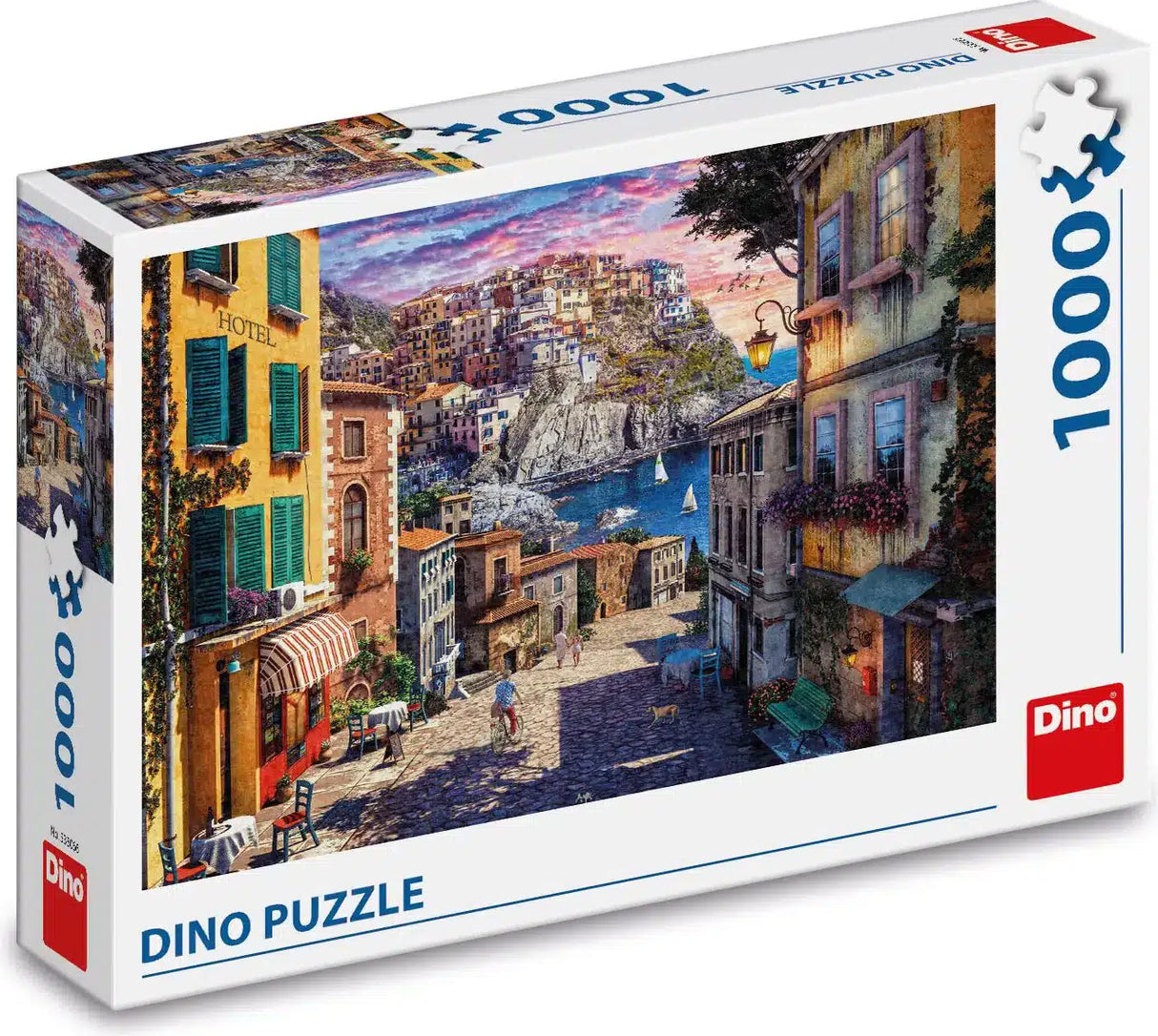 Puzzle dinosaure Dinotoys d'une côte italienne - 1000 pièces
