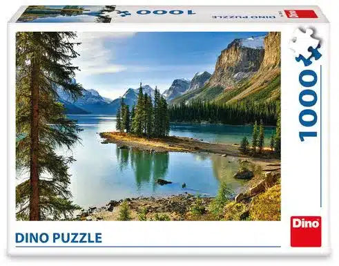 Dinotoys puzzle dinosaure Parc national Jasper Alberta Canada - 1000 pièces