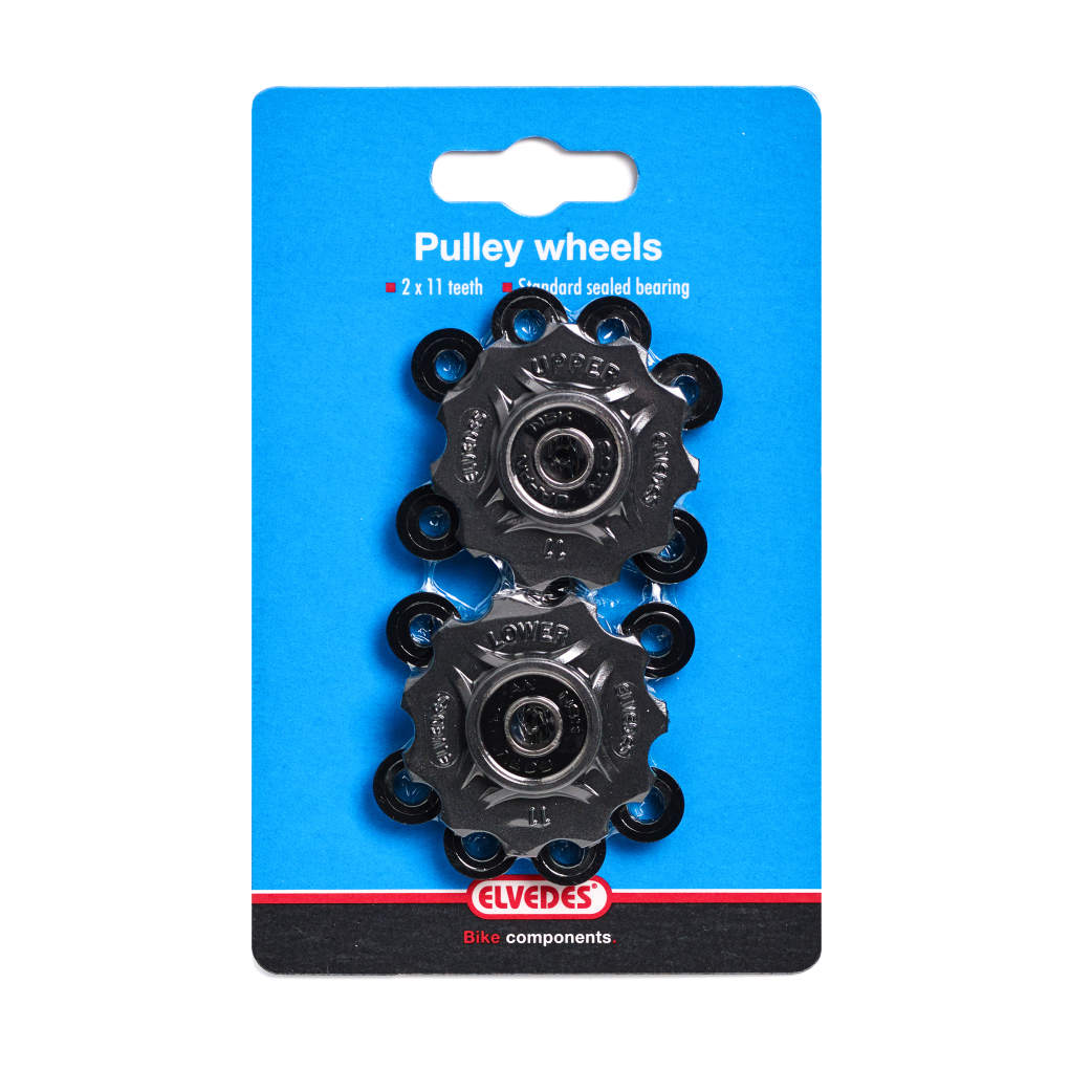 roues derailleur 11 dents 7-11v noir 2 morceaux