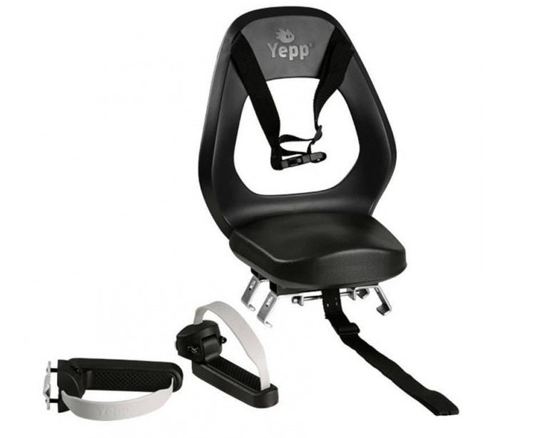 Thule yepp siège arrière junior budget noir + pieds yeppie