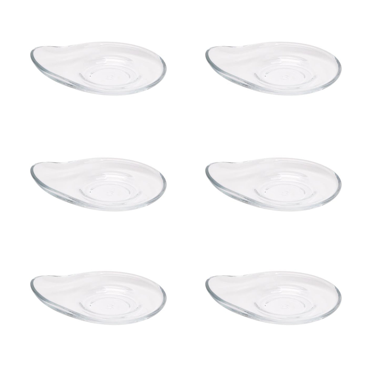 Badem pointe de thé Pasabahce 12cm lot de 6