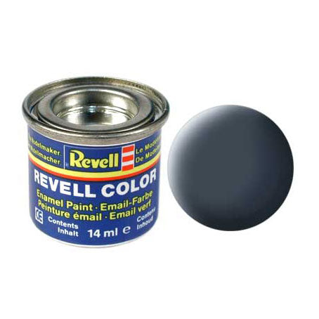 Peinture émail Revell #09 - anthracite, mate