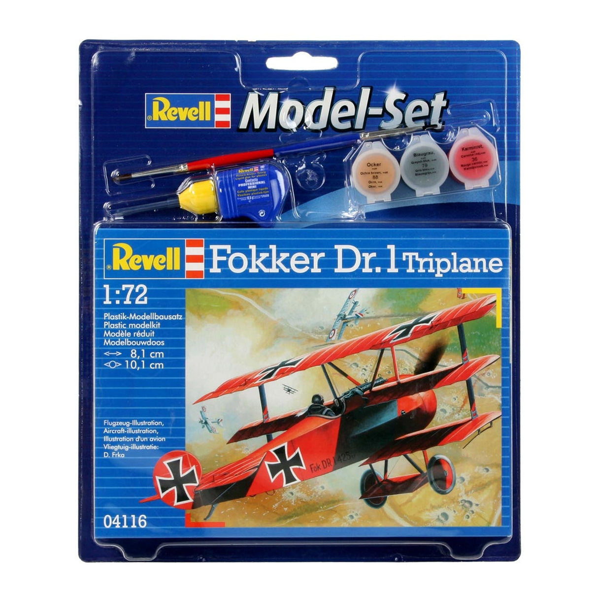 Ensemble de modèles Revell - Fokker Dr.1