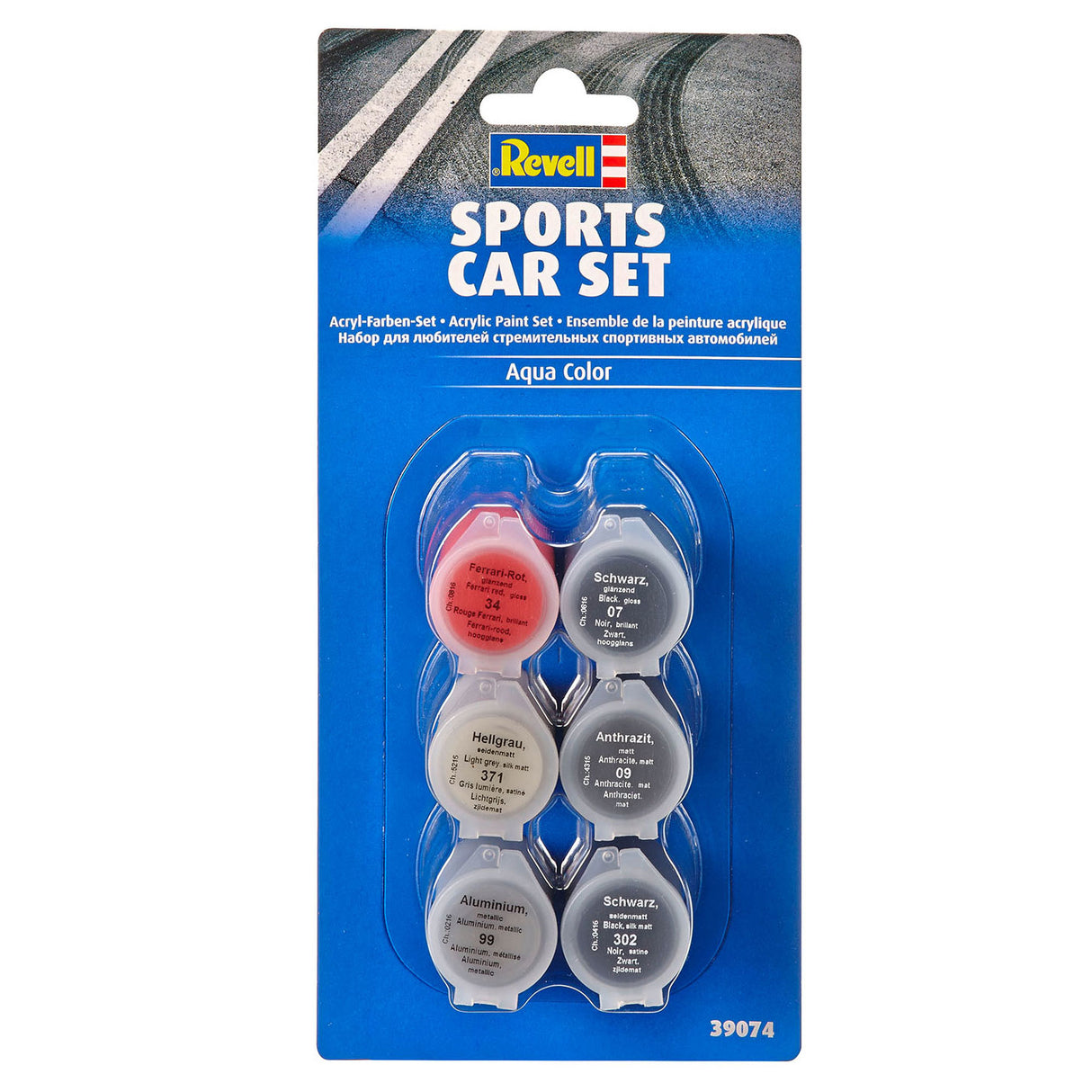 Ensemble de couleurs de voiture de sport Revell