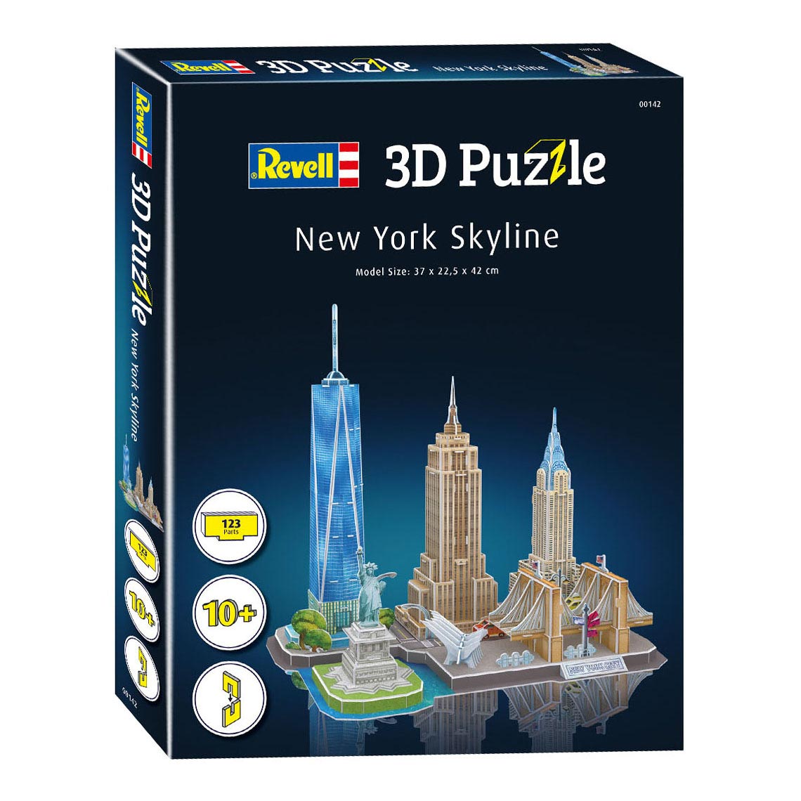 Kit de construction de puzzle 3D Revell - Horizon de New York 123 pièces.