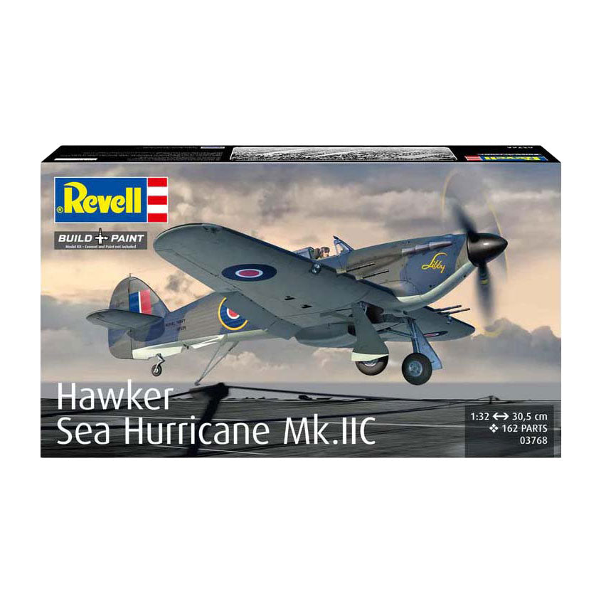 Maquette Revell - Hawker Sea Hurricane Mk.iic 1:32 - 162 pcs.