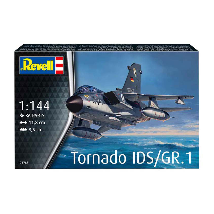 Revell maquette avion - 03783 panavia tornado ids gr.1 - avion de chasse en plastique - 1:144 - modélisme