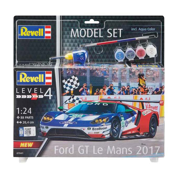 Maquette Revell - Ford GT Le Mans 1:24 - 88 pièces. - y compris couleurs de peinture de base