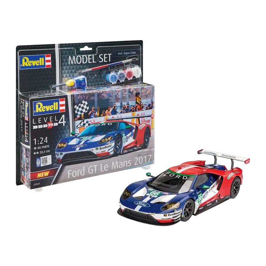 Maquette Revell - Ford GT Le Mans 1:24 - 88 pièces. - y compris couleurs de peinture de base