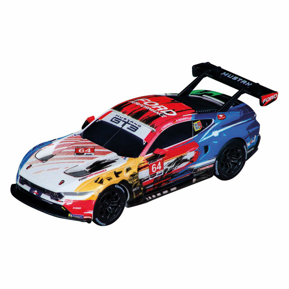 Carrera Pull Back Ford Mustang GT3 1:43 - 3 pcs.