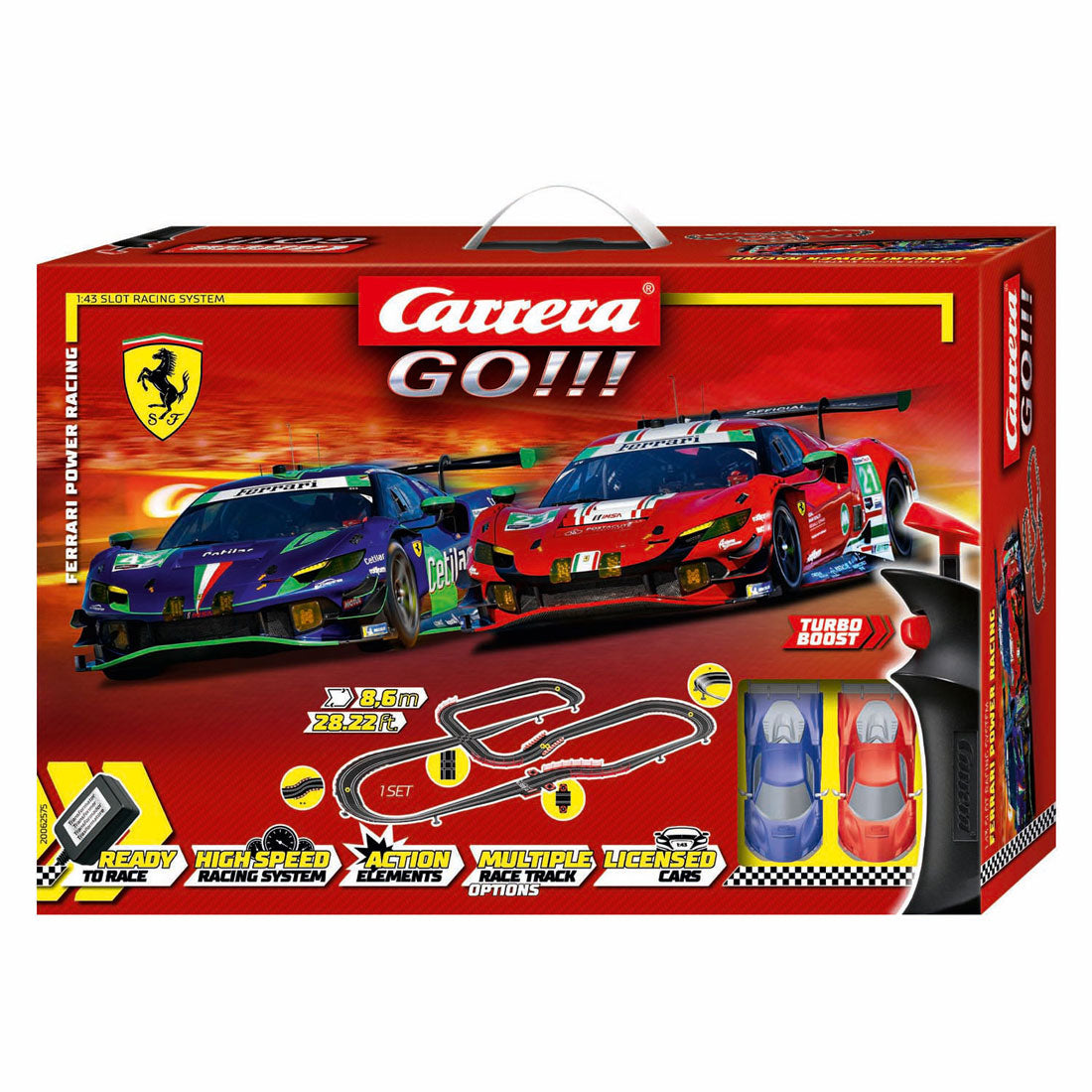 Carrera, allez !!! Ferrari Corsa