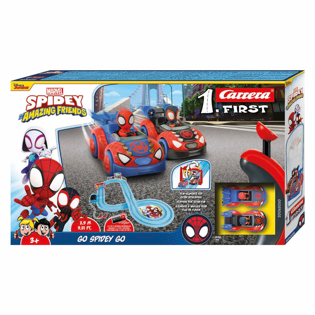 Carrera va d'abord Spidey G