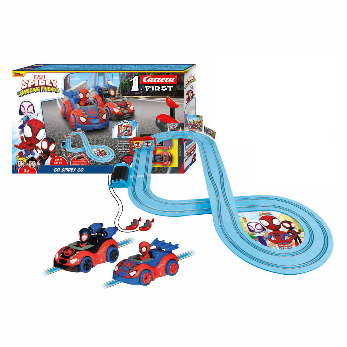 Carrera va d'abord Spidey G
