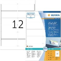 Herma 10311 étiquettes d'adresse blanches