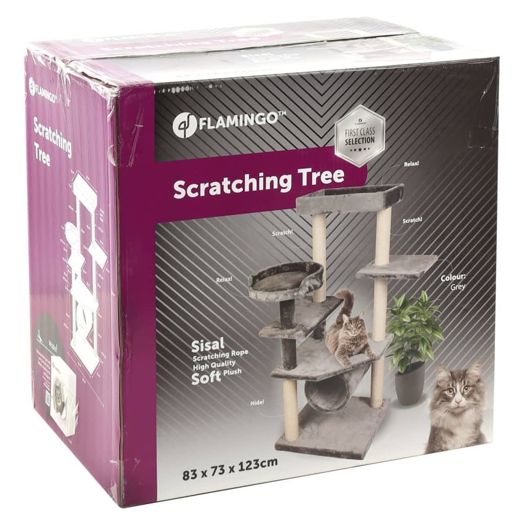Flamingo Cat Furniture Granda 83x73x123 cm Gray