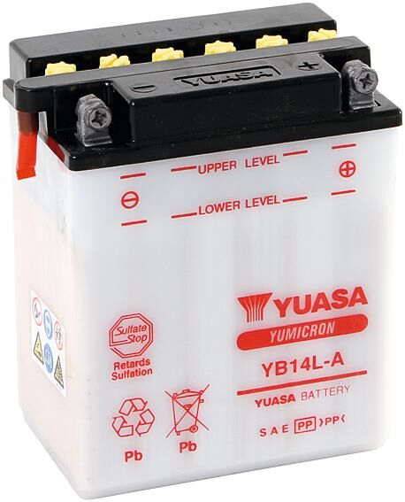 Batterie Yuasa yb14l-a batterie yb14l-a standard sans sp