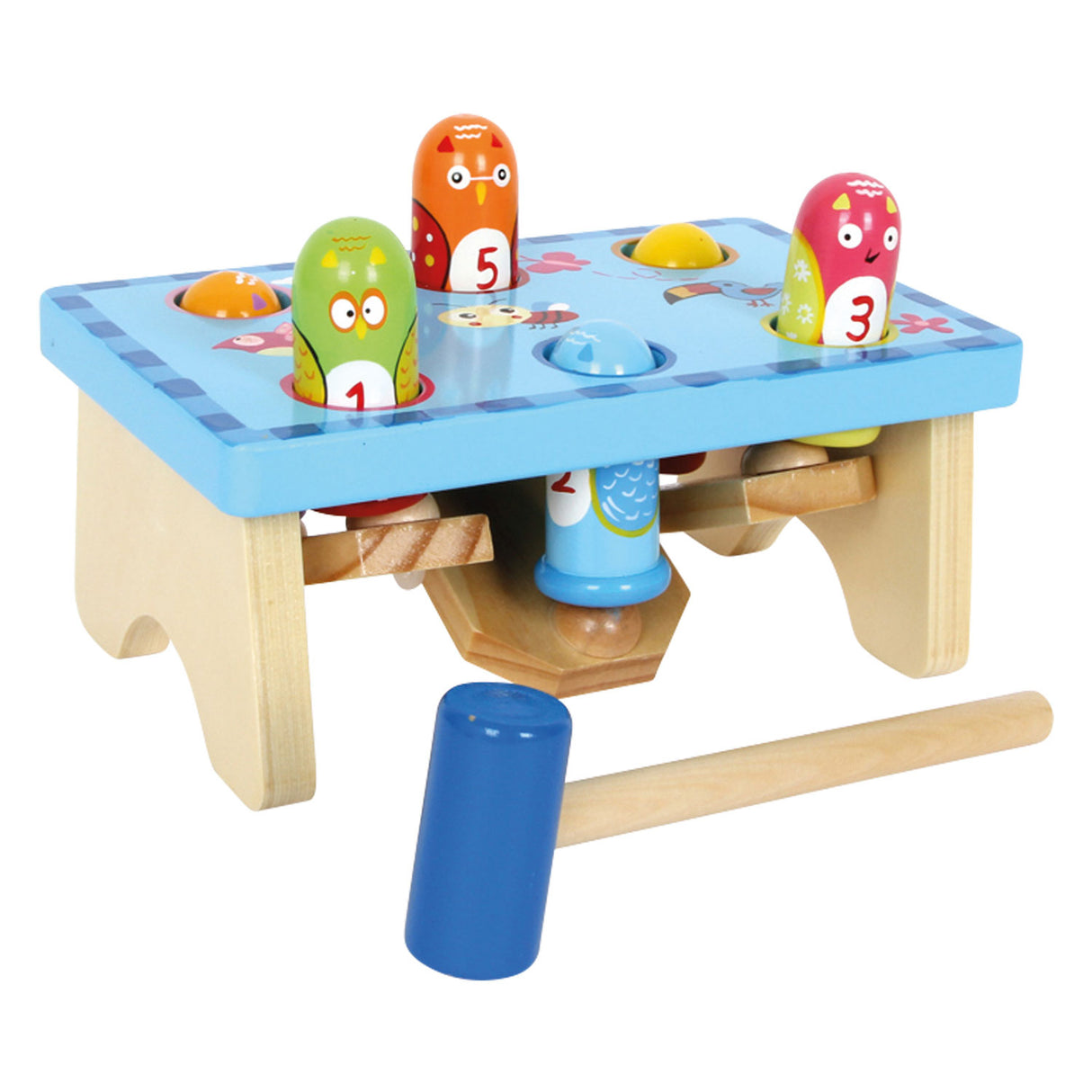 Small foot - jeu de motricité toucher l'oiseau