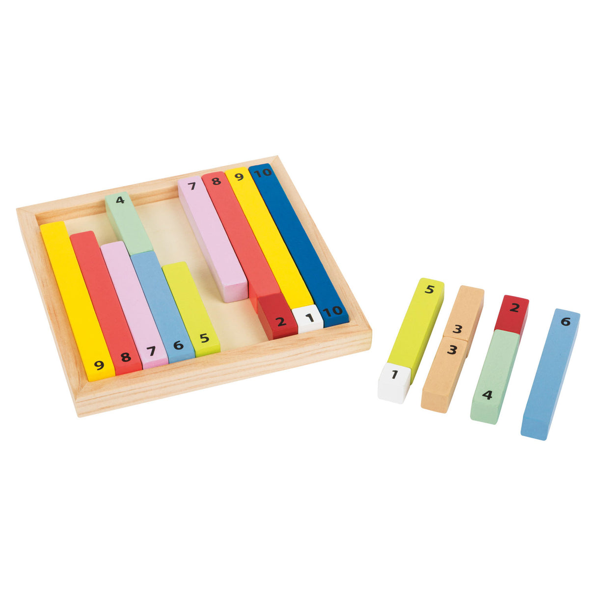 Small foot - bâtons mathématiques en bois
