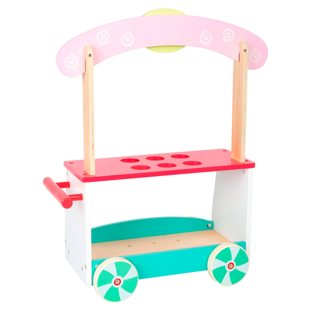 Small foot - chariot à glace en bois avec accessoires