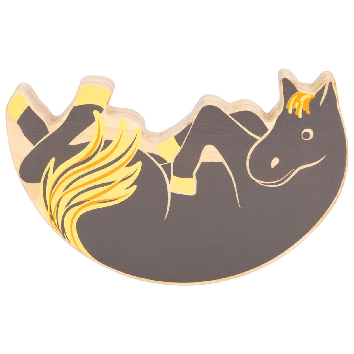 Petit pied - Horse de jeu d'équilibre en bois, 7dlg.