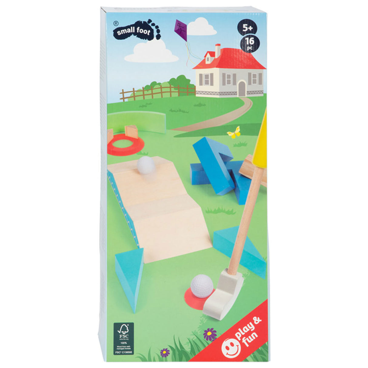Small foot - set de mini-golf actif