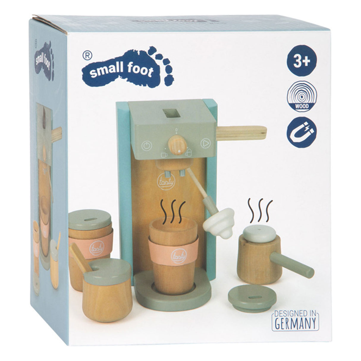 Small foot - ensemble de barista jouet savoureux