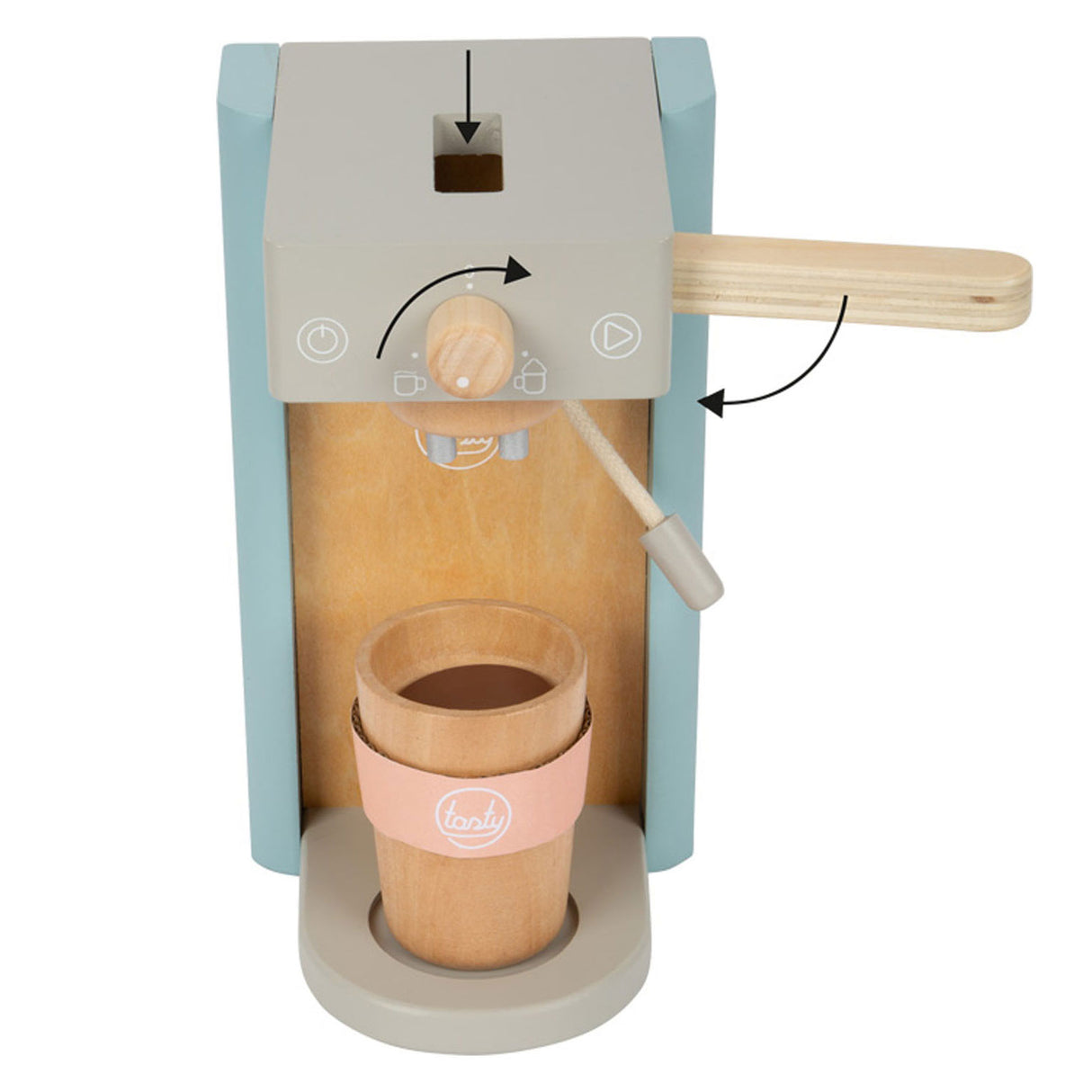 Small foot - ensemble de barista jouet savoureux