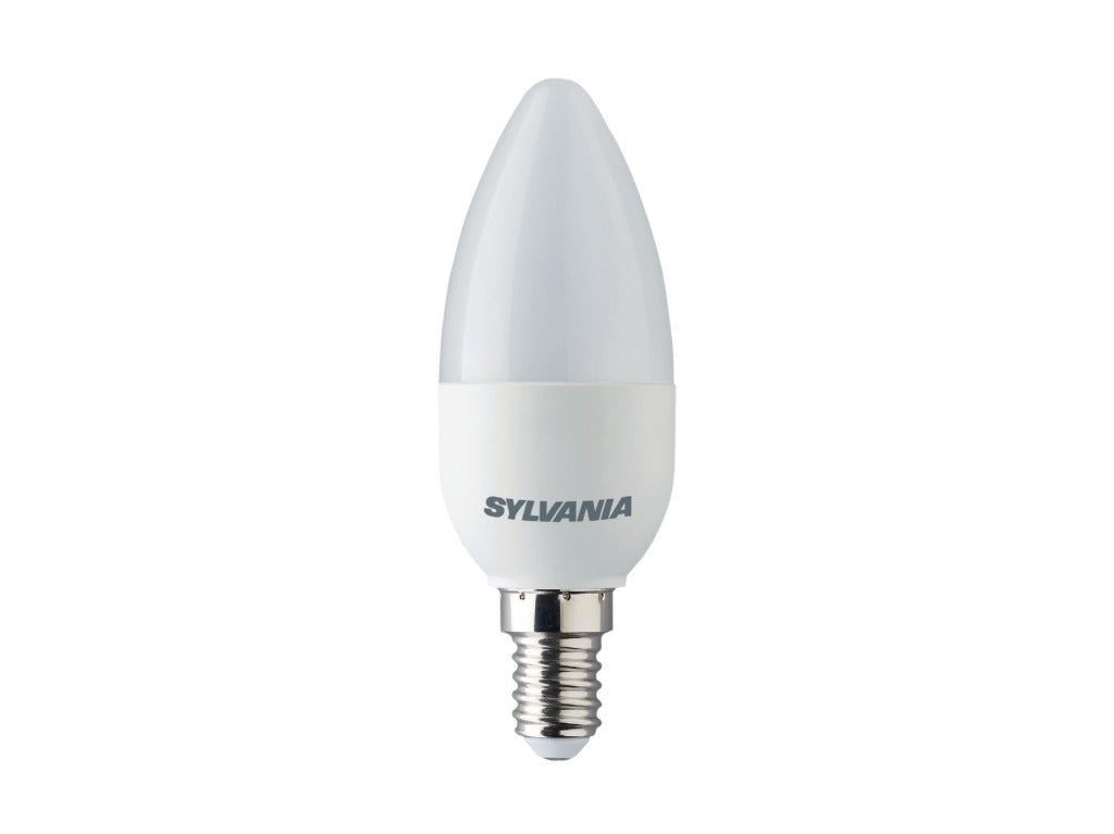 Sylvania 0027544 Lampe LED E14 bougie 6,5 W 470 lm 2700K - 2000 K