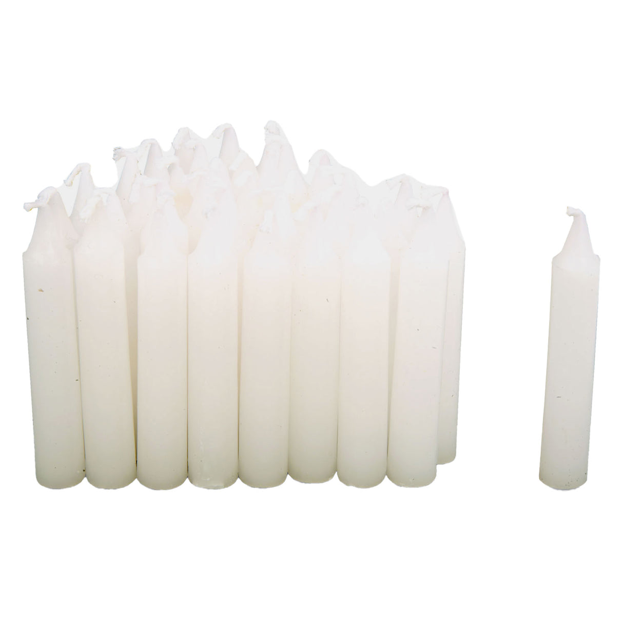 Small foot - bougies blanches petites, 36pcs.
