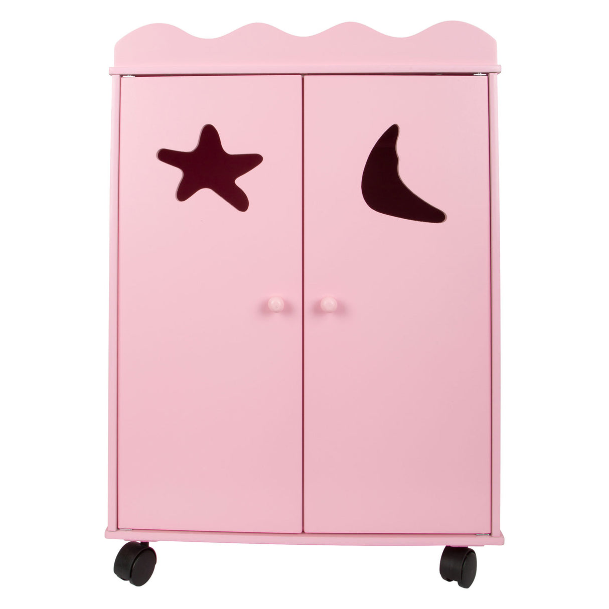 Small foot - armoire de poupée en bois rose