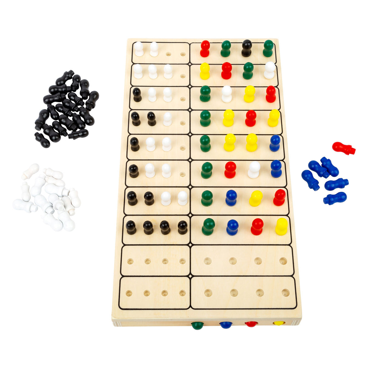 Small foot - jeu de société en bois à code secret