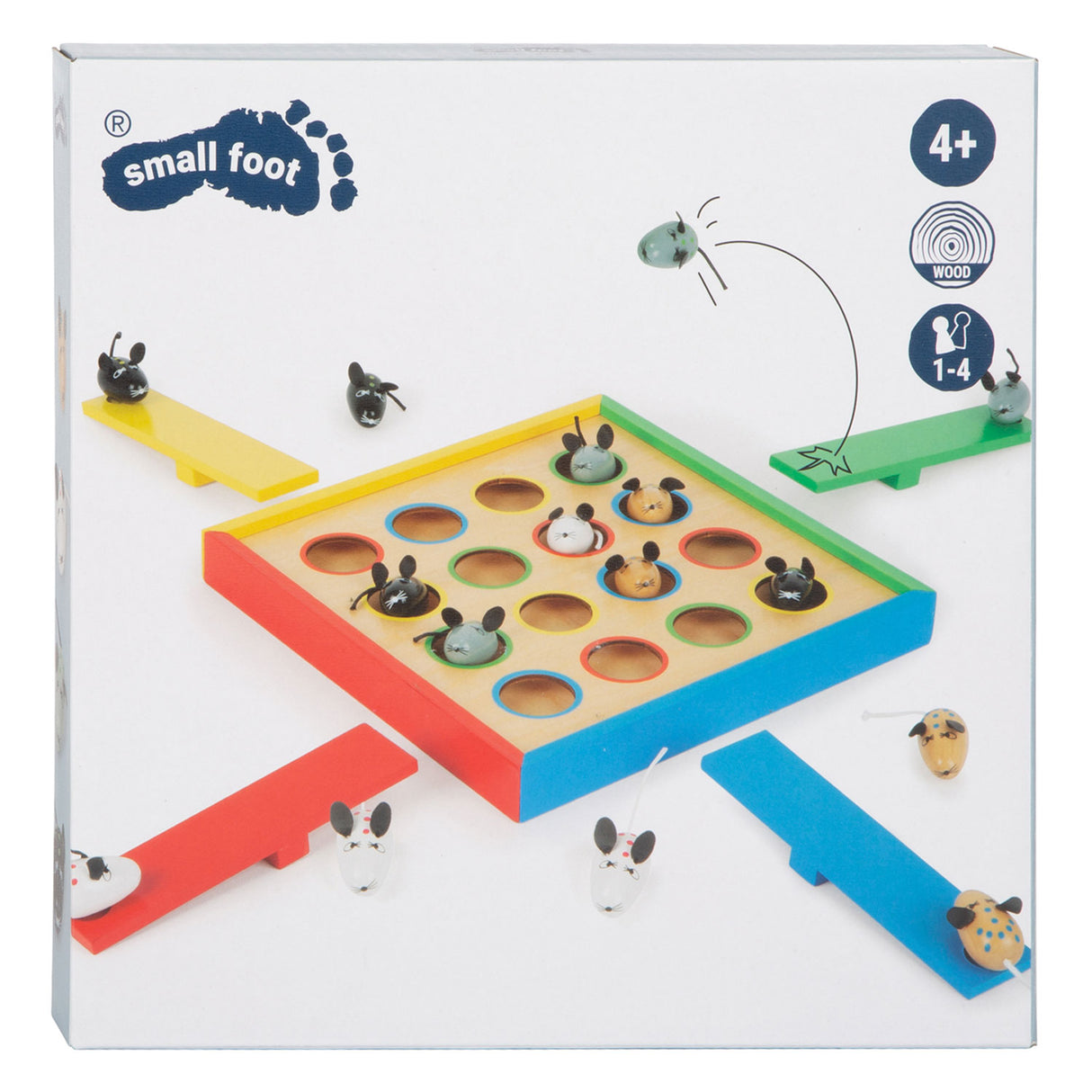 Small foot - jeu de société souris sauteuses