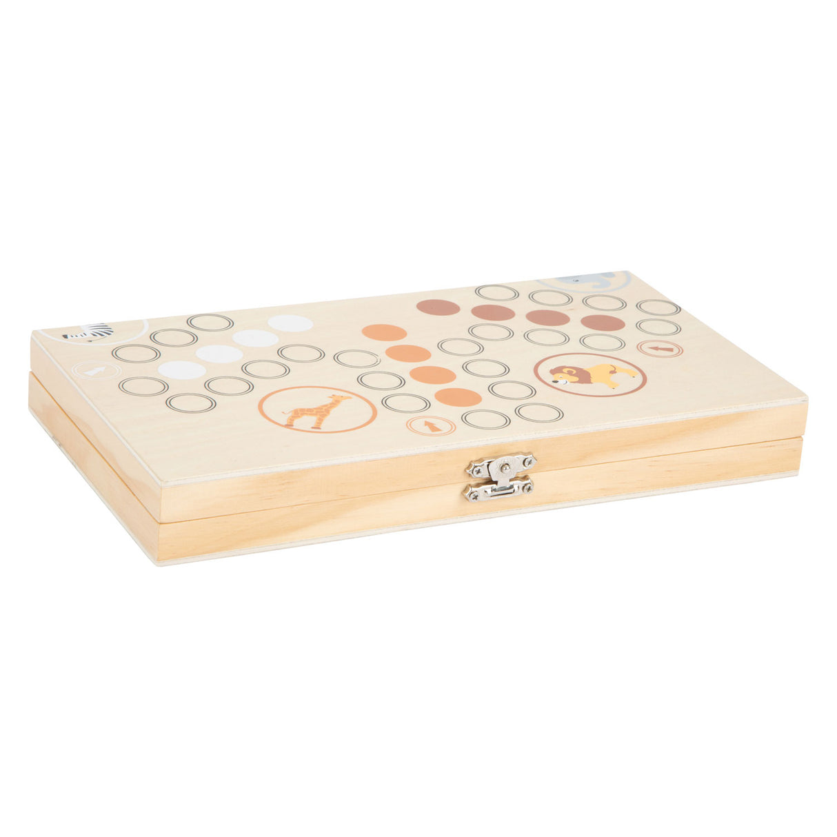 Plafènes 6 Joueurs du jeu Ludo en bois de petit pied