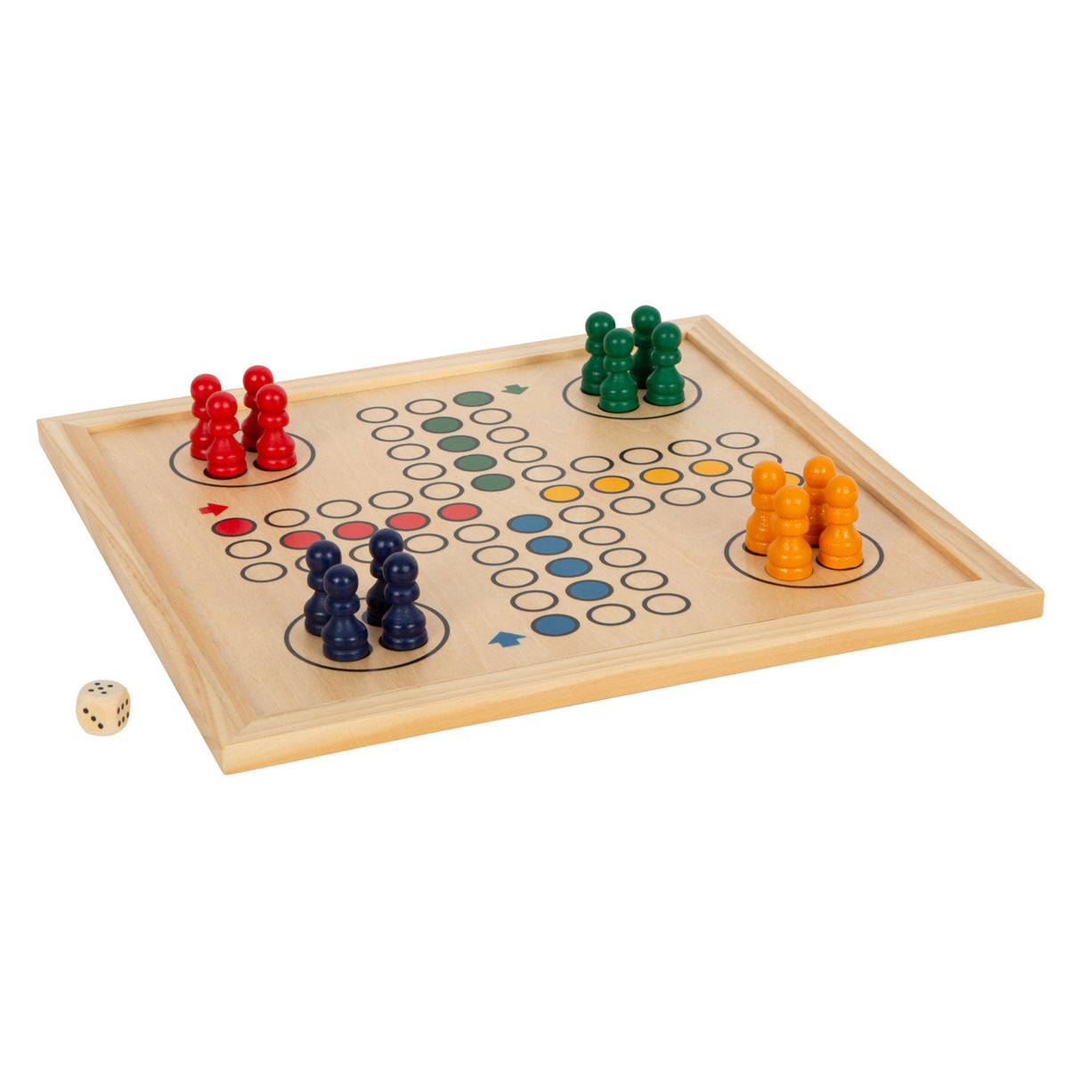 Small foot - jeux en bois 7 classiques dans boîte de rangement