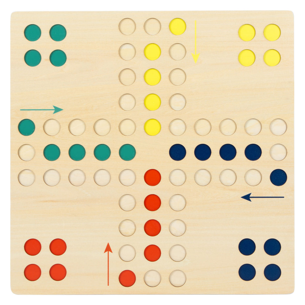 Small foot - jeu ludo en bois xl