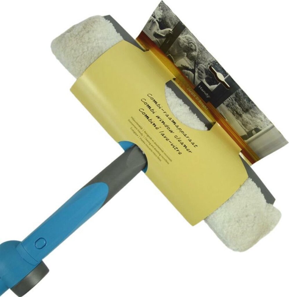 Essuie-glace pratique avec bras télescopique 150 cm bleu gris