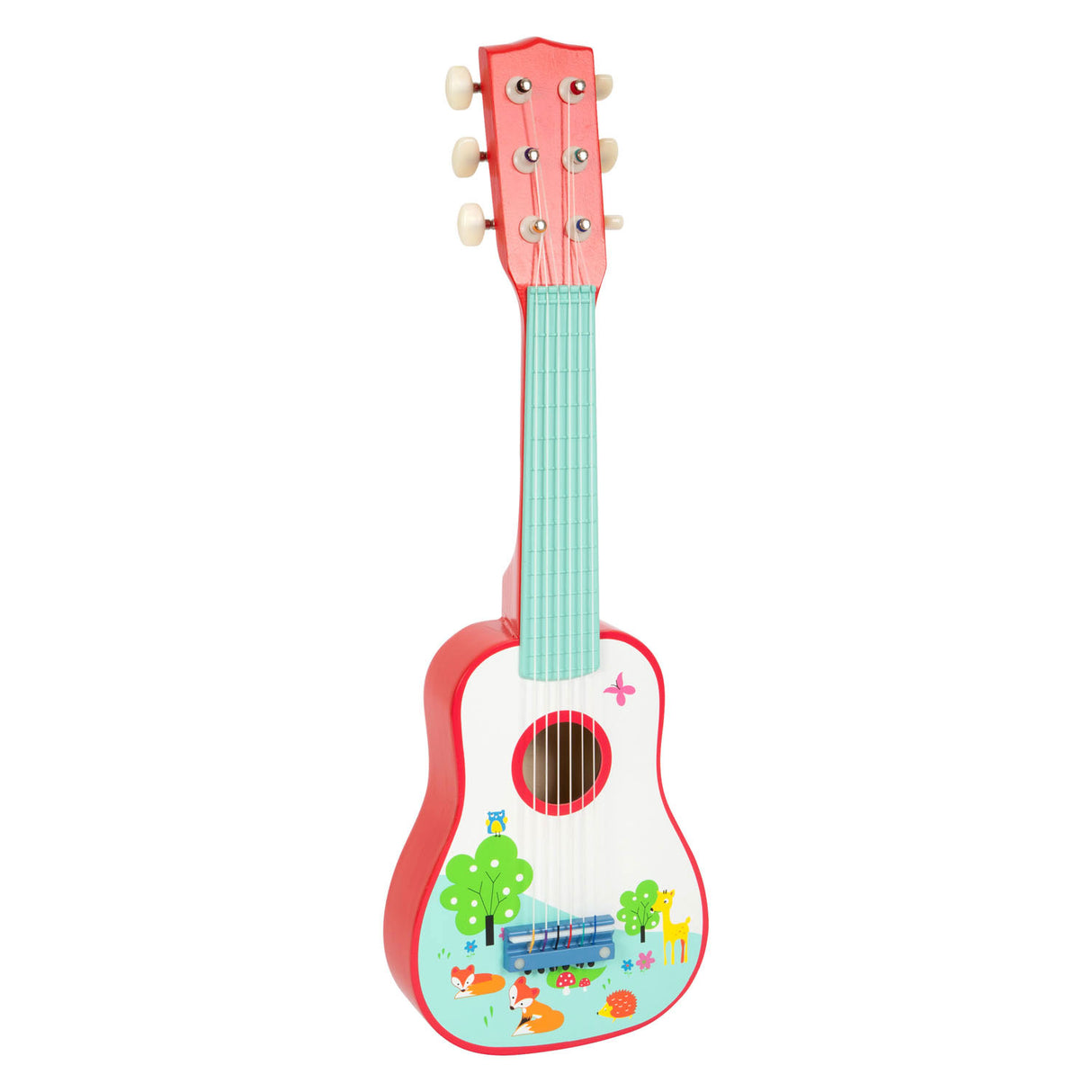 Small foot - guitare en bois petit renard, 53cm