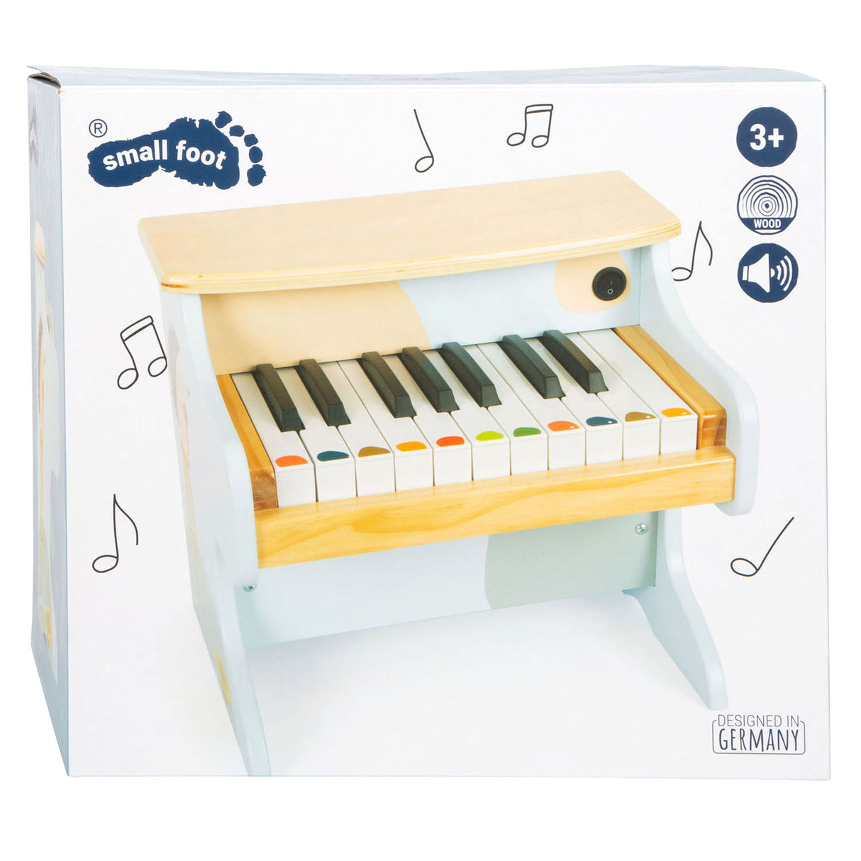 Small foot - rythmes groovy du piano en bois