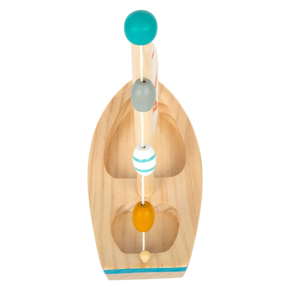 Small foot - jouet de bain bateau à voile en bois étoile de mer