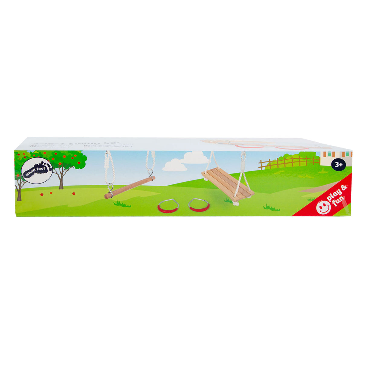 Petit pied - Swing en bois Set 3in1