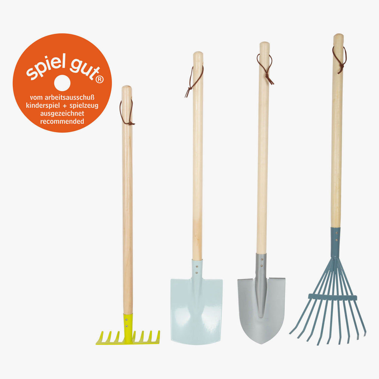 Petit pied - outils de jardin en bois, 4dlg.