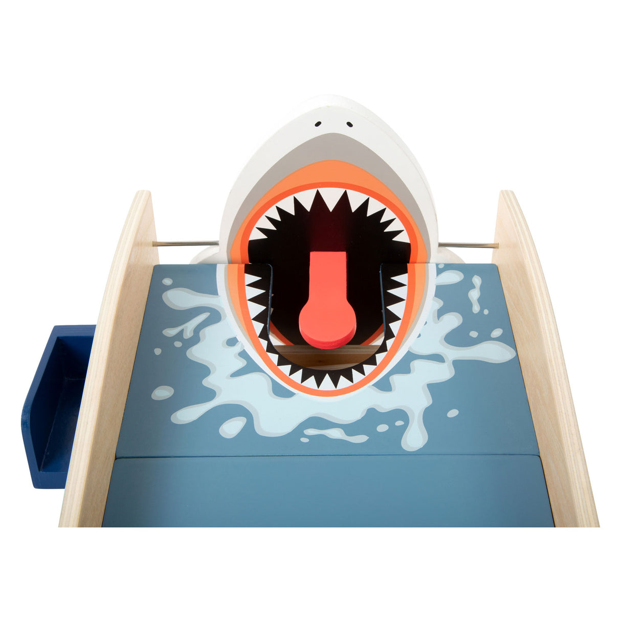 Small foot - Attaque de requin mini-golf en bois, 7 pièces.