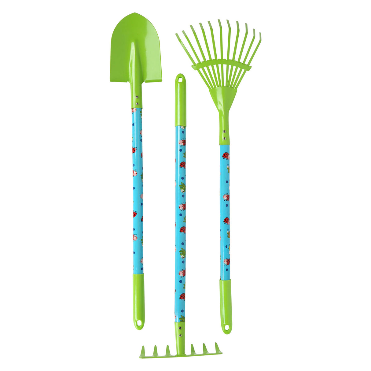Petit pied - outils de jardin avec brouette verte, 8dlg.